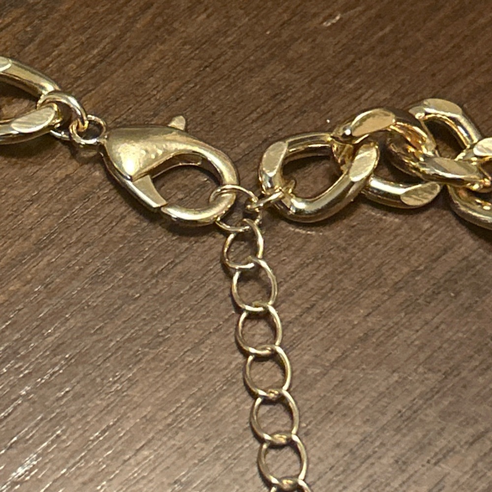 Betsey Johnson Gold Tone & Crystal Black Cat & Pink Pumpkin Pendant Necklace - Picture 5 of 5